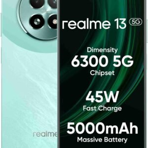 realme 13 5G (Speed Green, 8GB RAM, 256GB Storage) | Expandable Upto 2TB | Up to 18GB Dynamic RAM | 50MP AI Dual Camera | 6.72" AMOLED Display | 45W Ultra Charging | Dimensity 6300 Processor