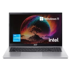 Acer Aspire 3 Laptop 12th Gen Intel Core i3-1215U (Windows 11 Home/8GB RAM/512GB SSD), 15.6" Full HD Display, Intel® UHD Graphics, Pure Silver, 1.7 Kg