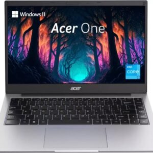 Acer One (2024) Intel Core i3 11th Gen 1115G4 - (8 GB/512 GB SSD/Windows 11 Home) AO 14 Z 8-415 Thin and Light Laptop (14 Inch, Silver, 1.49 Kg)