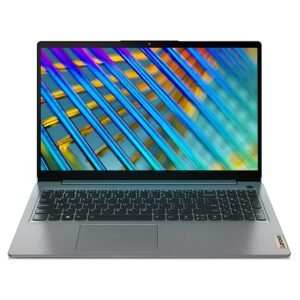 Lenovo IdeaPad 3 Intel Core i3-1115G4 11th Gen 15.6 FHD Thin and Light Laptop (8 GB/256GB SDD/Windows 11/MS Office 2021/2Yr Warranty/Arctic Grey/1.65Kg), 82H801L3IN