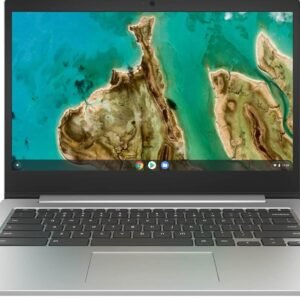 Lenovo IdeaPad Slim 3 Chromebook Intel Celeron N4020 14'' (35.56cm) FHD IPS Touchscreen Thin & Light Laptop (4GB/64GB eMMC/Chrome OS/Upto 10hr Battery/2W x2 HD Speaker/Platinum Grey/1.4Kg), 82C1002SHA