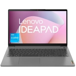 Lenovo IdeaPad Slim 3 Intel Core i3-1115G4 15.6" (39.62cm) FHD Thin & Light Laptop (8GB/256GB SSD/Win 11/Office 2021/3 Month Game Pass/1Year Onsite+ 1Year ADP/Arctic Grey/1.65Kg), 82H803U0IN