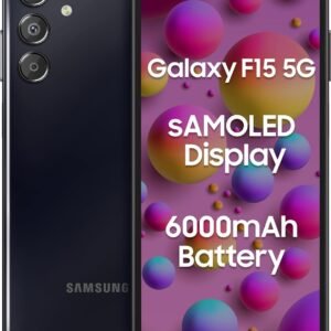 Samsung Galaxy F15 5G (Ash Black, 8GB RAM, 128 GB Storage)