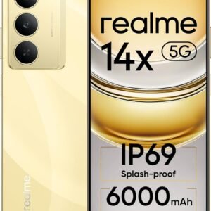 realme 14x 5G (Golden Glow, 8GB RAM, 128GB Storage)