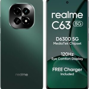 realme C63 5G (Forest Green, 6GB RAM, 128GB Storage)