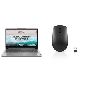 Lenovo IdeaPad 1 AMD Ryzen 5 5500U 15.6" (39.62cm) FHD Thin & Light Laptop (8GB/512GB SSD/Windows 11