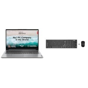 Lenovo IdeaPad 1 AMD Ryzen 5 5500U 15.6" (39.62cm) FHD Thin & Light Laptop (8GB/512GB SSD/Windows 11