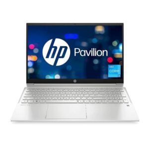 HP Pavilion 15, 12th Gen Intel Core i3-1215U, 15.6-inch (39.6 cm), FHD, 12GB DDR4, 512GB NVMe SSD, Intel UHD Graphics, Backlit KB, Thin & Light (Win 11, MSO 2021, Silver, 1.74 kg),eg2124TU
