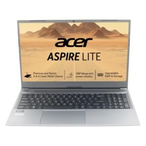 Acer Aspire Lite 12th Gen Intel Core i5-1235U Premium Laptop (16GB RAM/512GB SSD/Win11 Home&Student/Intel Graphics/MSO) AL15-52, 39.62cm (15.6") Full HD Display, Backlit Keyboard, Steel Gray, 1.59KG