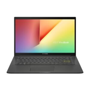 ASUS VivoBook Ultra K14 (2021), AMD Ryzen 5 5500U, 14 inches FHD Thin and Light Laptop (8GB RAM/512GB SSD/Integrated Graphics/Office 2019/Windows 10/Indie Black/1.4Kg), KM413UA-EB502TS