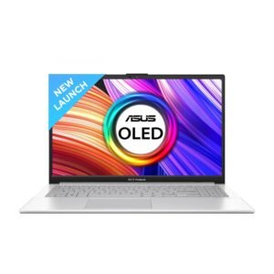 ASUS Vivobook Go 15 (OLED) 2023, AMD Ryzen 5 7520U, 15.6" (39.62 cm) FHD OLED, Thin & Light Laptop (8GB/512GB SSD/Windows 11/Office 2021/Alexa Built-in/Backlit KB/Cool Silver/1.63 kg), E1504FA-LK521WS