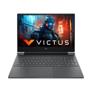 HP Victus Gaming Laptop, AMD Ryzen 5 5600H, 4GB AMD Radeon RX 6500M graphics, 15.6-inch (39.6 cm), FHD, IPS, 144Hz, 8GB DDR4, 512GB SSD, Backlit KB, B&O, Dual speakers (MSO, Silver, 2.37 kg), fb0108AX