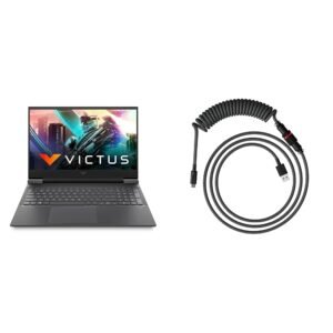HP Victus Gaming Laptop, AMD Ryzen 5 5600H, 4GB GTX 1650 GPU, 16.1-inch (40.9 cm) FHD IPS 144Hz, 8GB