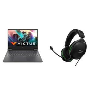 HP Victus Gaming Laptop, AMD Ryzen 5 5600H, 4GB GTX 1650 GPU, 16.1-inch (40.9 cm) FHD IPS 144Hz, 8GB