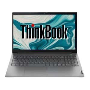 Lenovo ThinkBook 15 Intel 12th Gen Core i5 15.6" (39.62cm) FHD 250 nits Antiglare Thin and Light Laptop (8GB/512GB SSD/Win11 Home/MS Office H&S 2021/Backlit Keyboard/Mineral Grey/1.7 Kg), 21DJA049IH