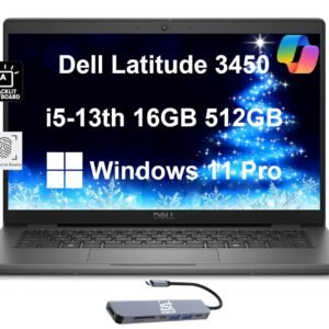 Dell Latitude 3420 3000 14" FHD IPS (Intel 4-Core i5-1135G7 (Beat i7-1065G7), 16GB RAM, 512GB PCIe SSD, Iris Xe Graphics) Business Laptop, WiFi 6, Webcam, HDMI, Type-C, Win 11 Pro - 2023