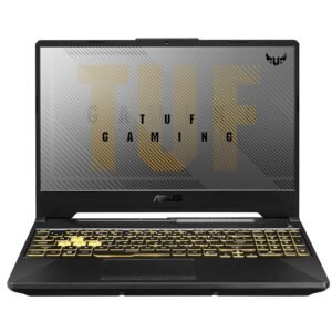 ASUS TUF Gaming F15 (2020), 15.6-inch (39.62 cms) FHD 60Hz, Intel Core i5-10300H 10th Gen, NVIDIA GeForce GTX 1650 4GB Graphics, Gaming Laptop(8GB/512GB SSDWindows 10/Gray/2.3 Kg), FX566LH-BQ275T