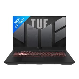 ASUS TUF Gaming F17, Intel® Core™ i5-12500H 12th Gen, 17.3-inch (43.94 cm) FHD 144Hz, Gaming Laptop (8GB RAM/512GB SSD/4GB RTX 3050/Win11 Home/Office 2021/Backlit KB/Gray/2.60kg), FX707ZC4-HX048WS