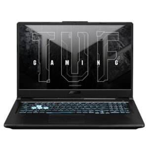 ASUS TUF Gaming, Intel Core i5-11400H 11th Gen, 17 inch (43.94 cm) FHD 144Hz, Gaming Laptop (8GB/512GB SSD/4GB NVIDIA GeForce RTX 2050/Win 11/ RGB Backlit Chiclet KB/Black/2.60 kg), FX706HF-HX018WS