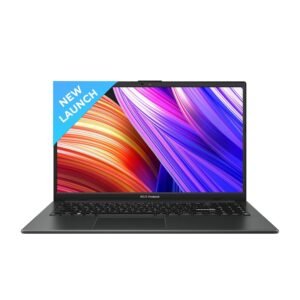 ASUS Vivobook Go 15 (2023), AMD Ryzen 5 7520U, 15.6-inch (39.62 cm) FHD, Thin & Light Laptop (8GB/512GB SSD/Windows 11/Office 2021/Alexa Built-in/Mixed Black/1.63 kg), E1504FA-NJ522WS