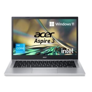 Acer Aspire 3 14 Intel Core i3 N305 8-core Processor (8 GB/ 512 GB SSD/Windows 11 Home/MS Office) Pure Silver, A314-36M, 35.56 cm (14") Full HD Display Laptop