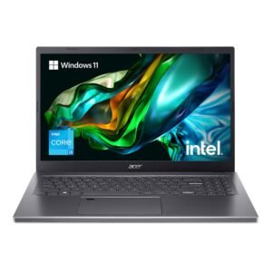 Acer Aspire 5 13th Gen Intel Core i3-1305U Processor Laptop (8 GB RAM/512 GB SSD/Windows 11 Home) A515-58M 15.6" Full HD Display, Steel Gray, 1.75 KG