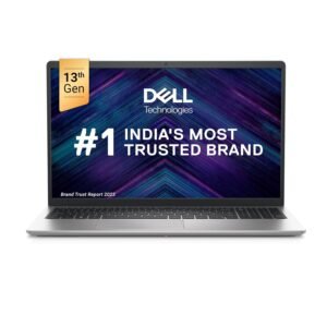 Dell Inspiron 3530 13th Gen Laptop, Intel Core i5-1335U Processor/ 8GB/ 512GB SSD/ 15.6" (39.62cm) FHD WVA AG 120Hz 250 nits/Backlit Keyboard/Windows 11 + MSO'21/ McAfee 15 Months/Silver/ 1.66kg
