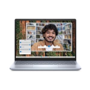 Dell Inspiron 5445 Thin & Light Laptop, AMD R5-8540U Processor, 16GB DDR5 + 512GB SSD, 14" (35.52cm) FHD+AG 250nits Display, Backlit KB, Win 11 + MSO'21, 15 Months McAfee, Ice Blue, 1.61kg