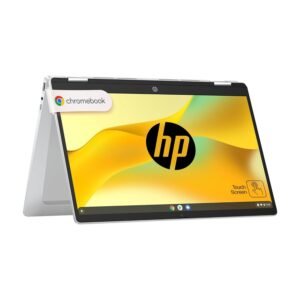 HP Chromebook X360 14, Intel Processor N100, Chrome OS, 14-Inch(35.6 Cm), Hd, Touchscreen, 4Gb Lpddr5, 128Gb Ufs, Intel Uhd Graphics, 720P Hd Camera W/Privacy Shutter(Silver, 1.37 Kg), Cd0011Tu