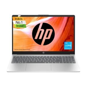 HP Laptop 15, Intel® Core™ i3-1315U, 8GB DDR4 Ram,512GB SSD,Intel UHD Graphics, Windows 11 + MS Office'2021, Dual Speakers,15.6-inch(39.6 cm),FHD, Natural Silver,1.59 kg,15-fd0129TU