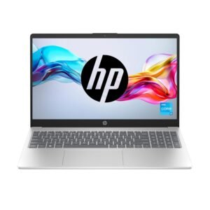 HP New FD Series Laptop Intel Core i3 12th Gen (8GB DDR4 RAM/ 512 GB NVMe M.2 SSD/Windows 11 / MS Office'2021 / FHD Silver / 1.59 kg/Dual Speakers)