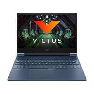 HP Victus, AMD Ryzen 5 5600H, AMD Radeon RX 6500 Graphics, 8GB DDR4, 512GB SSD, IPS, 15.6-inch(39.6cm) FHD Gaming Laptop, Enhanced Cooling (Win 11, Office 21, Blue, 2.37kg) fb0147AX