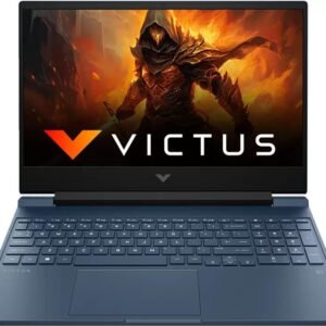 HP Victus AMD Ryzen 5 Hexa Core 5600H - (8 GB/512 GB SSD/Windows 11 Home/4 GB Graphics/NVIDIA GeForce RTX 3050) 15-fb0135AX Gaming Laptop (15.6 Inch, Performance Blue, 2.37 Kg)