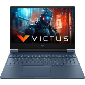 HP Victus Gaming Laptop, 12th Gen Intel Core i5-12450H, 4GB RTX 2050 GPU, 15.6-inch (39.6 cm), 50W TGP, FHD, IPS, 144Hz, 8GB DDR4, 512GB SSD, Backlit KB, B&O, Dual Speakers (Blue, 2.37 kg), fa1226TX