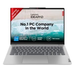 Lenovo IdeaPad Slim 3 Intel Core i5-12450H 14" (35.56cm) FHD IPS 300 Nits Thin & Light Laptop (16GB/512GB SSD/Win 11/Office 2021/Alexa Built-in/1 Year ADP Free/Arctic Grey/1.37Kg), 83EQ0044IN