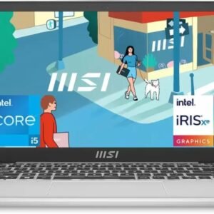MSI Core i5 12th Gen 1235U - (8 GB/512 GB SSD/Windows 11 Home) Modern 14 C12M-440IN Thin and Light Laptop (14 Inch, Urban Silver, 1.4 Kg)