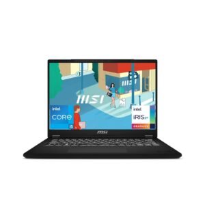 MSI Modern 14 H, Intel Core i5 13420H,36Cm Laptop(16GB/512GB NVME SSD/Windows 11 Home/Iris Xe/Classic Black/1.6Kg), D13MG-073IN