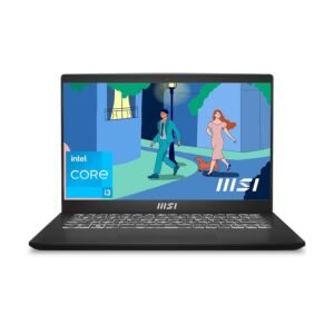 MSI Modern 15, Intel 11th Gen. i3-1115G4, 40CM FHD 60Hz Laptop (8GB/512GB NVMe SSD/Windows 11 Home/Intel UHD Graphics/Classic Black/1.7Kg), B11M-063IN