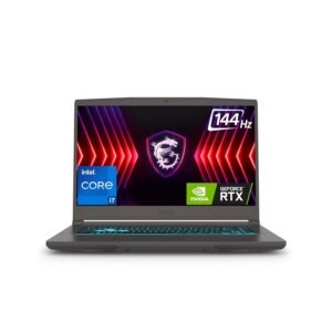 MSI Thin 15, Intel 13th Gen. Core i7-13620H, 40CM FHD 144Hz Gaming Laptop(16GB/512GB NVMe SSD/Windows 11 Home/NVIDIA GeForce RTX 2050,GDDR6 4GB /Cosmos Gray/1.86Kg), B13UCX-1806IN