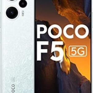 POCO F5 5G (Snowstorm White, 256 GB) (8 GB RAM)