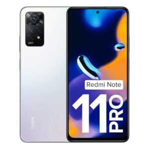 Redmi Note 11 Pro (Phantom White, 6GB RAM, 128GB Storage) | 67W Turbo Charge | 120Hz Super AMOLED Display | Charger Included | Get 2 Months of YouTube Premium Free!