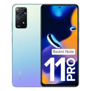 Redmi Note 11 Pro (Star Blue, 6GB RAM, 128GB Storage) | 67W Turbo Charge | 120Hz Super AMOLED Display | Charger Included | Get 2 Months of YouTube Premium Free!
