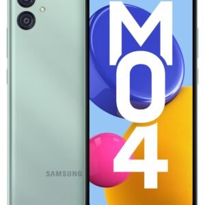 Samsung Galaxy M04 Light Green, 4GB RAM, 128GB Storage | Upto 8GB RAM with RAM Plus | MediaTek Helio P35 Octa-core Processor | 5000 mAh Battery | 13MP Dual Camera