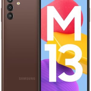 Samsung Galaxy M13 (Stardust Brown, 6GB, 128GB Storage) | 6000mAh Battery | Upto 12GB RAM with RAM Plus