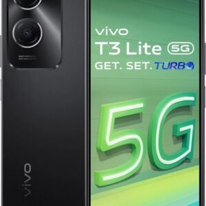 Vivo T3 Lite 5G Smartphone (Majestic Black, 6GB Ram 128GB Storage)