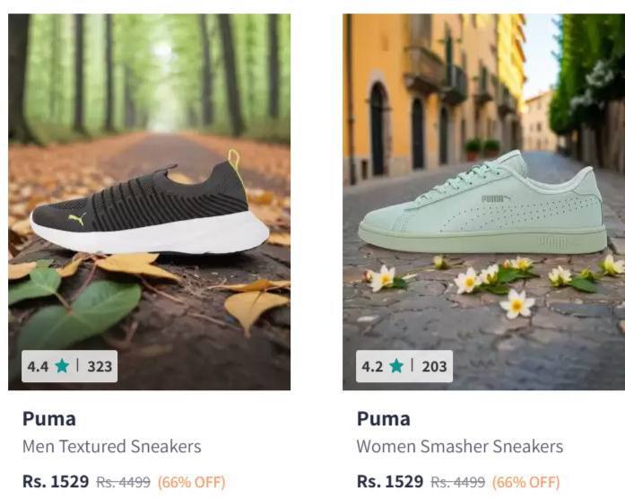 Puma Shoes
65-70% OFF