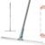 ASTADHYAY Heavy Duty Magic Broom Silicon Floor Wiper, Premium Floor Cleaning Squeegee,erfect for Bathroom and Kitchen Floors, Stainless Steel Extendable Handle, Easy Floor Cleaning Tool