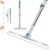 Magic Broom Silicone Floor Wiper – Heavy Duty, Durable & Efficient Floor Cleaning Tool Stainless Steel Extendable Handle Bathroom and Kitchen Squeegee Wiper