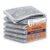 PROXISM Non-Scratch Dish Wash Cloth (Pack of 6), Steel Wire Dish Cloth, Wire Dishwashing Rags for Wet and Dry Stainless Steel Scrubber Non-Scratch Wire Dishcloth for Washing DishesfkouCLO (6)